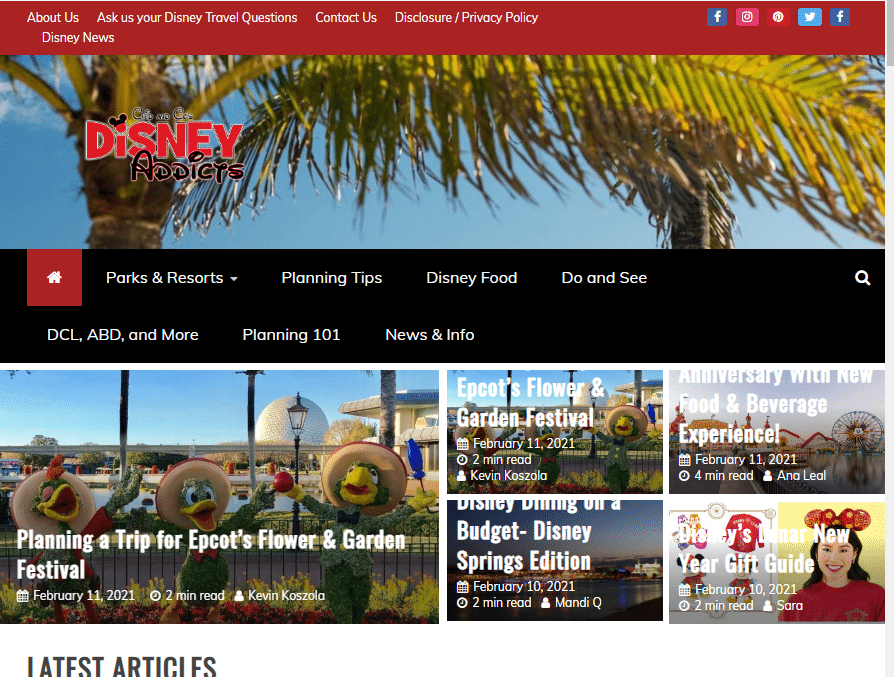 disney world blogs