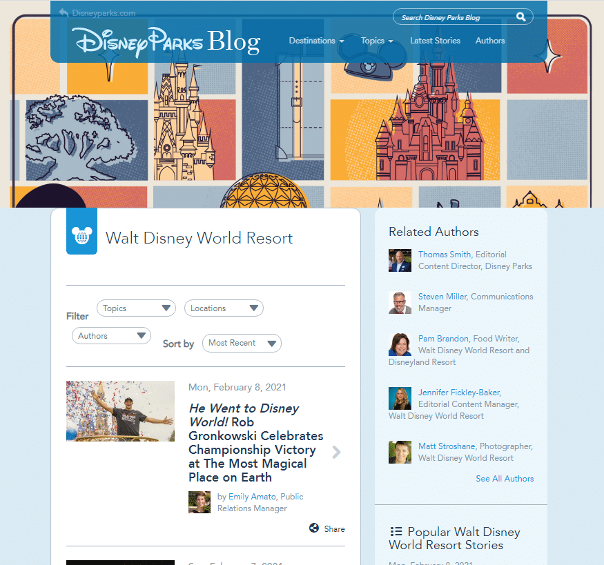 disney world blogs