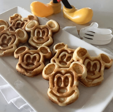 Disney Party food ideas waffle