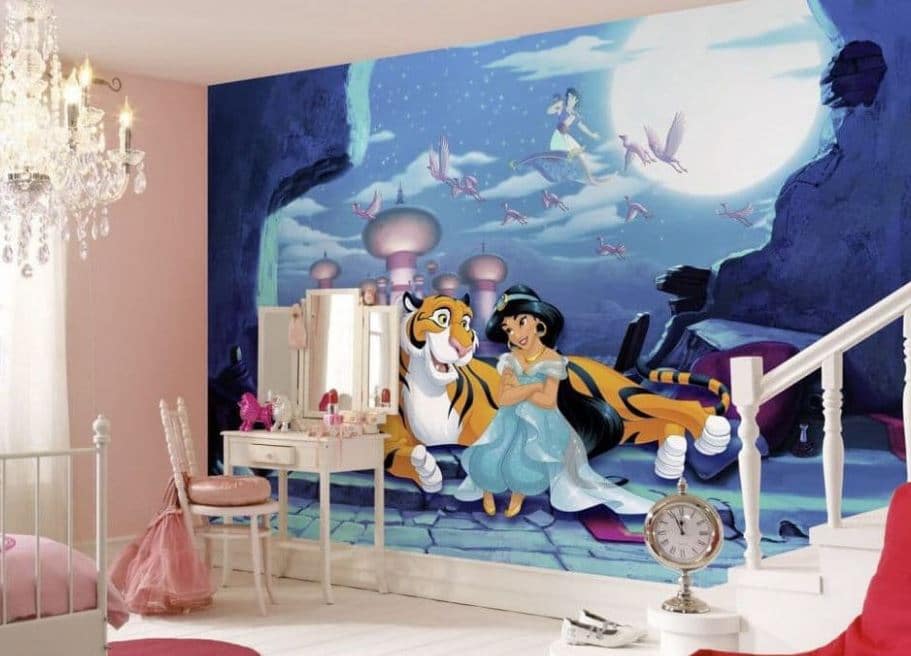 Jasmine Aladdin Disney bedroom