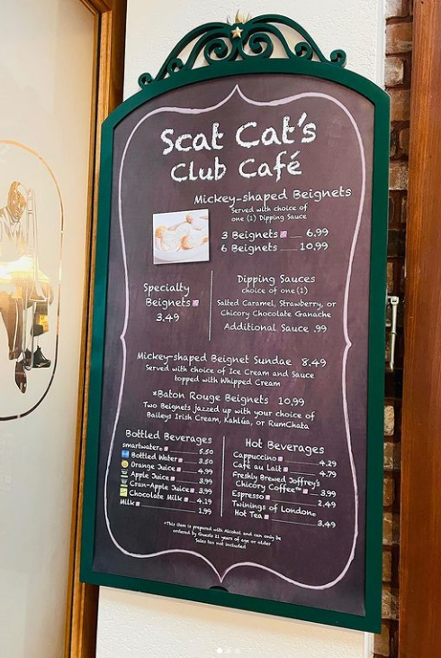 scat cat's club disney world