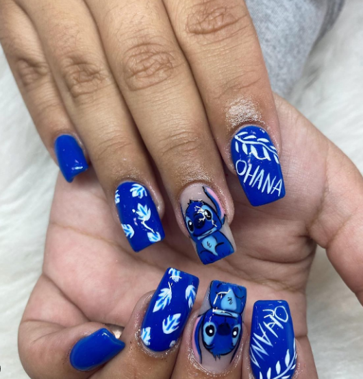 stitch nails