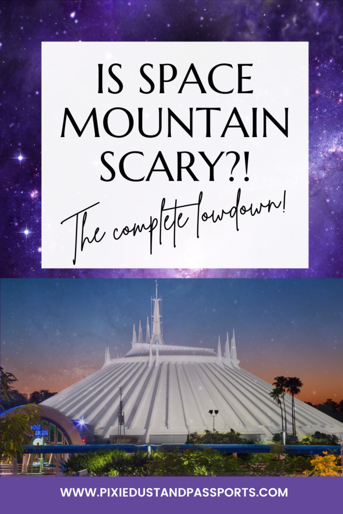 is space mountain scary pin