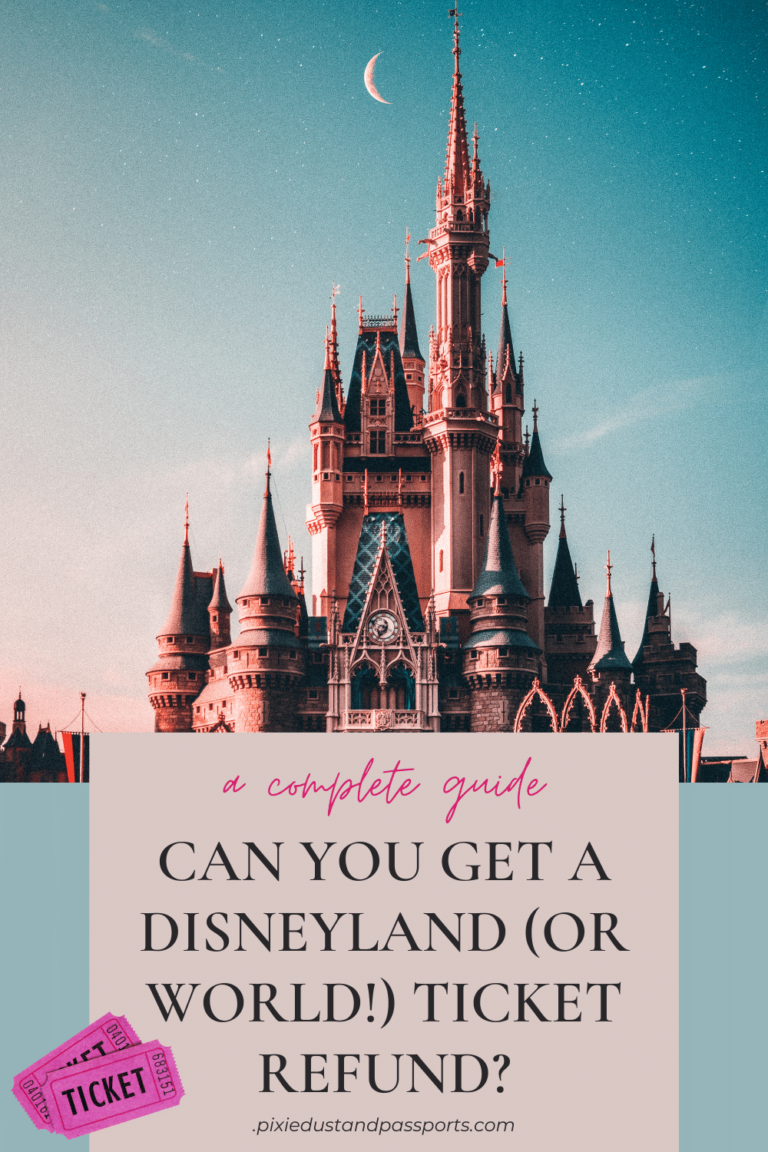 Can You Get a Disney World or Disneyland Ticket Refund?
